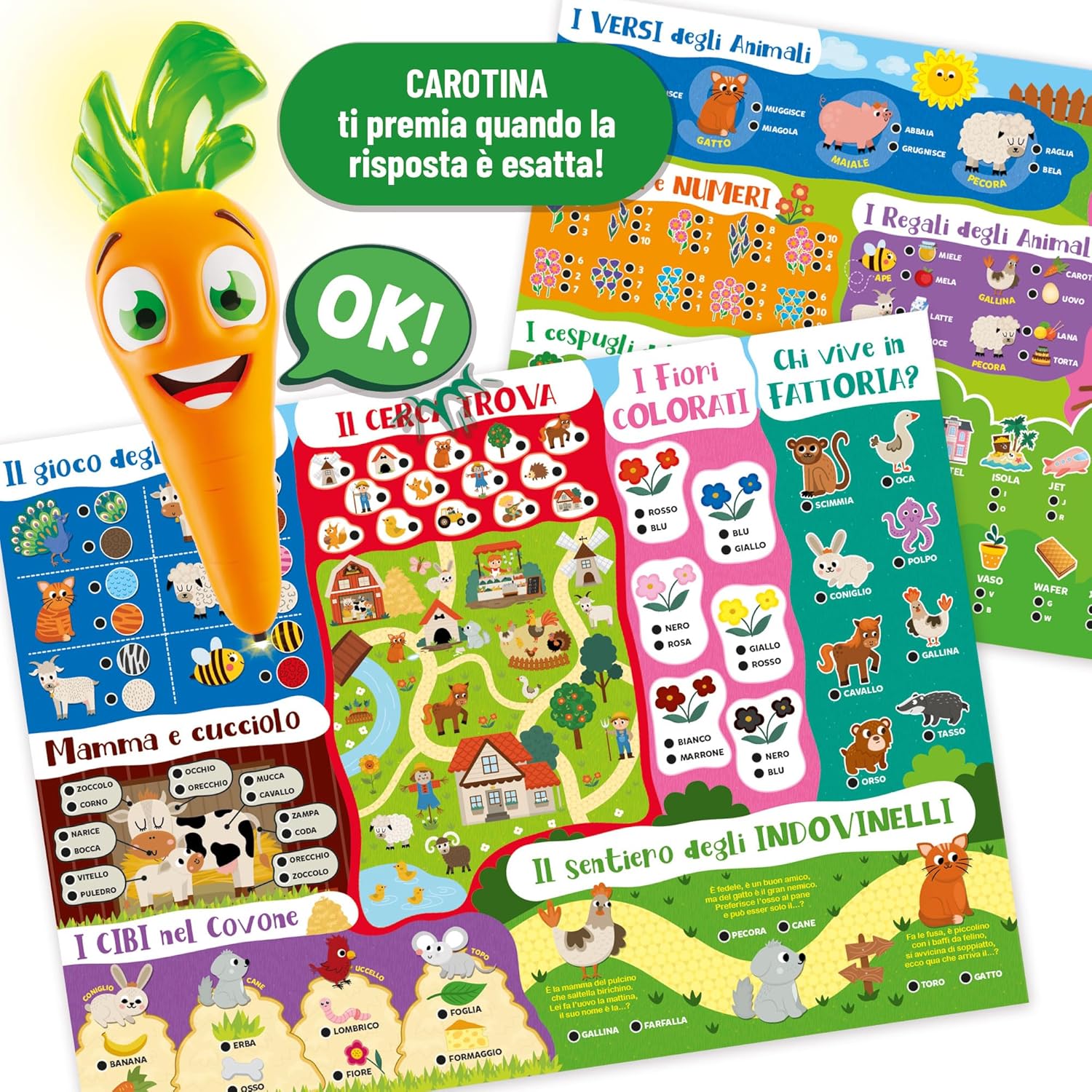 Liscianigiochi Carotina 50 Giochi Per Bambini