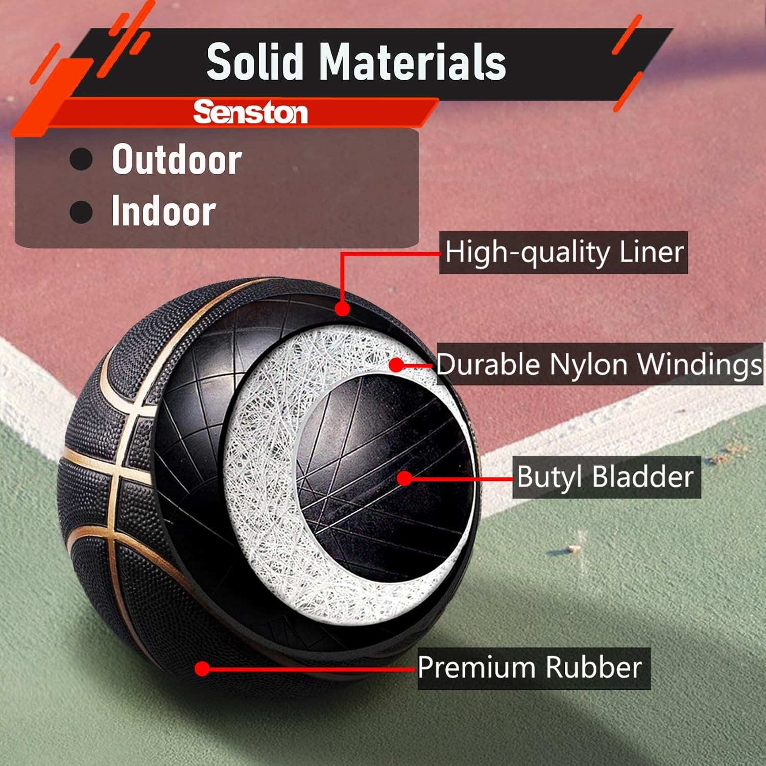 Senston Pallone Basket