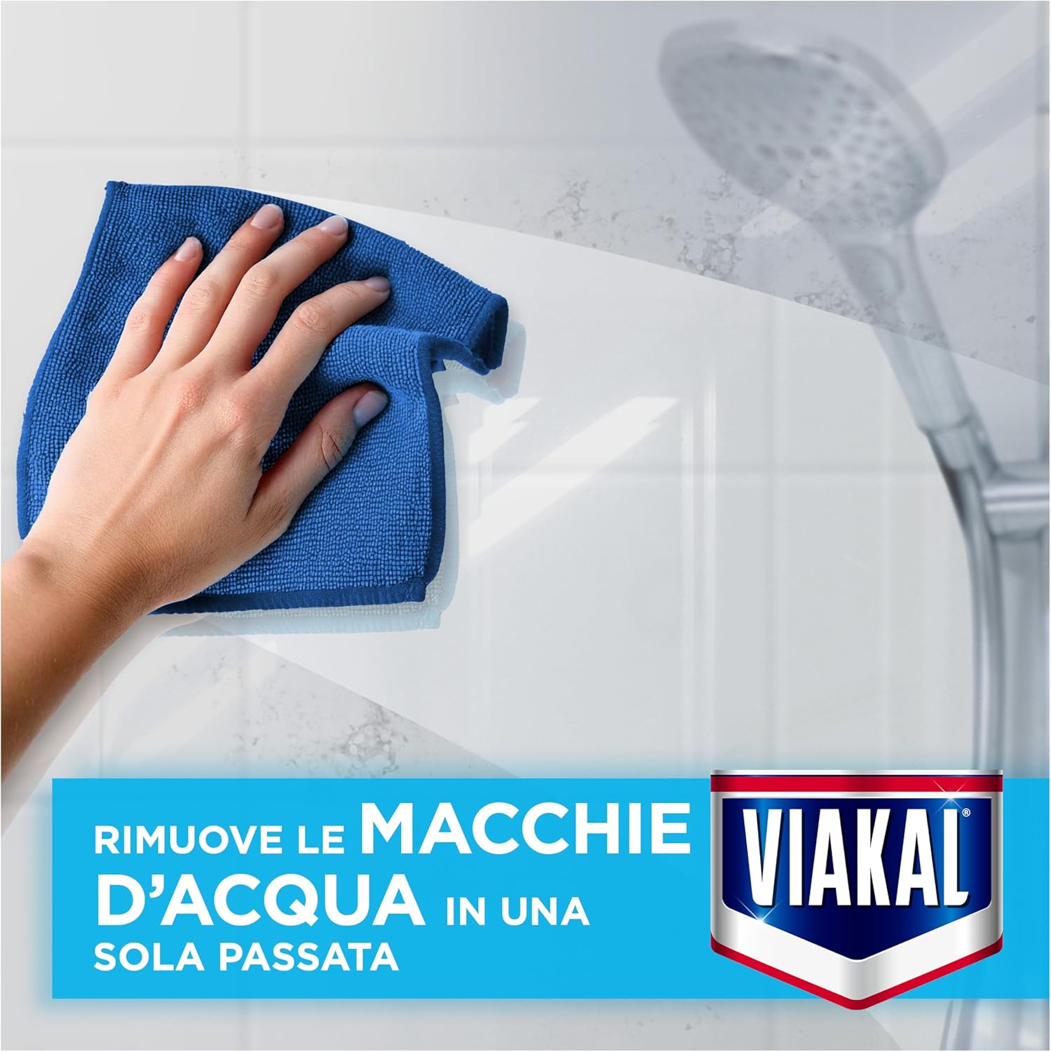 Viakal Express Spray Anticalcare Bagno, Confezione da 2