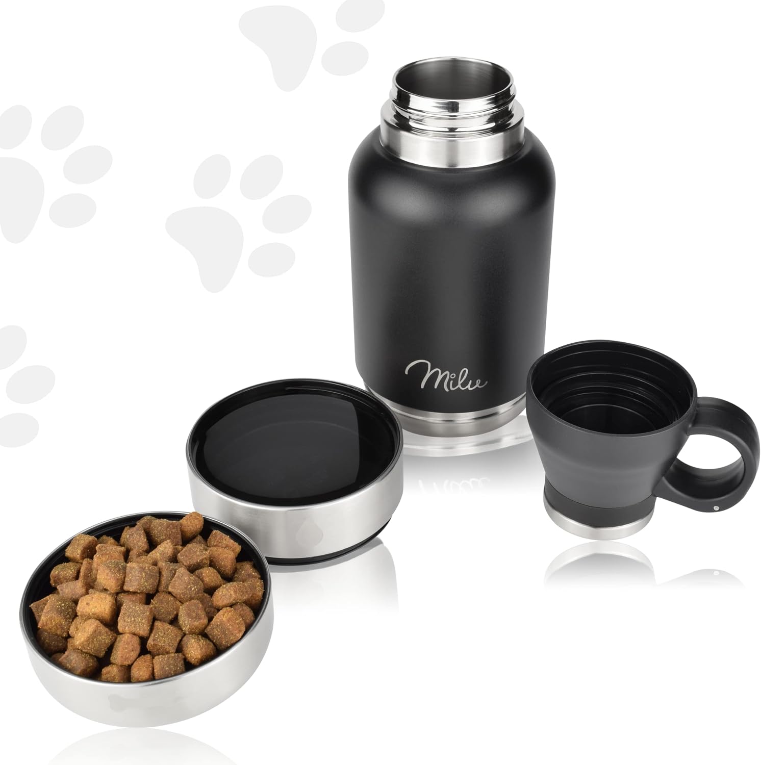 Milu Borraccia per cani da viaggio, 950 ml