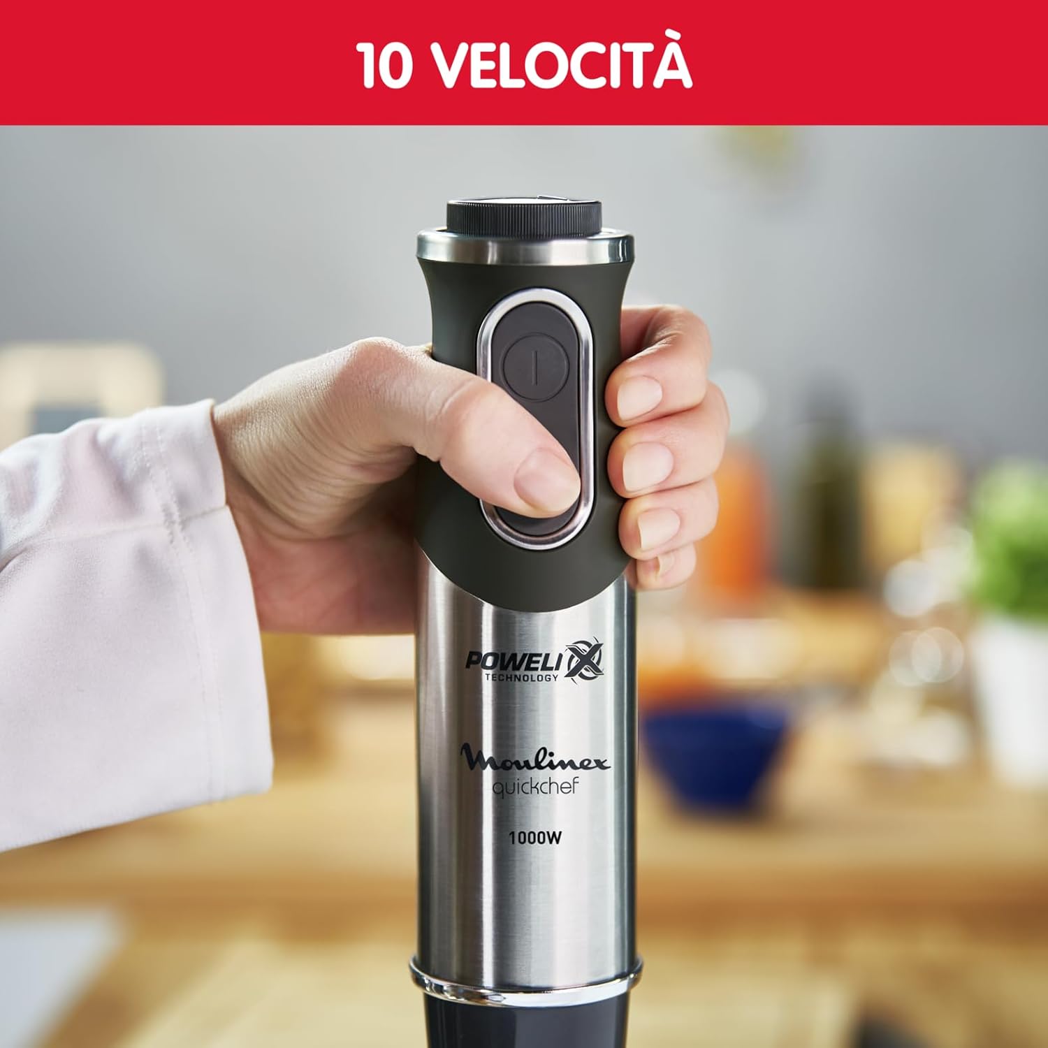 Moulinex DD6558 Quickchef 3in1 Frullatore a Immersione