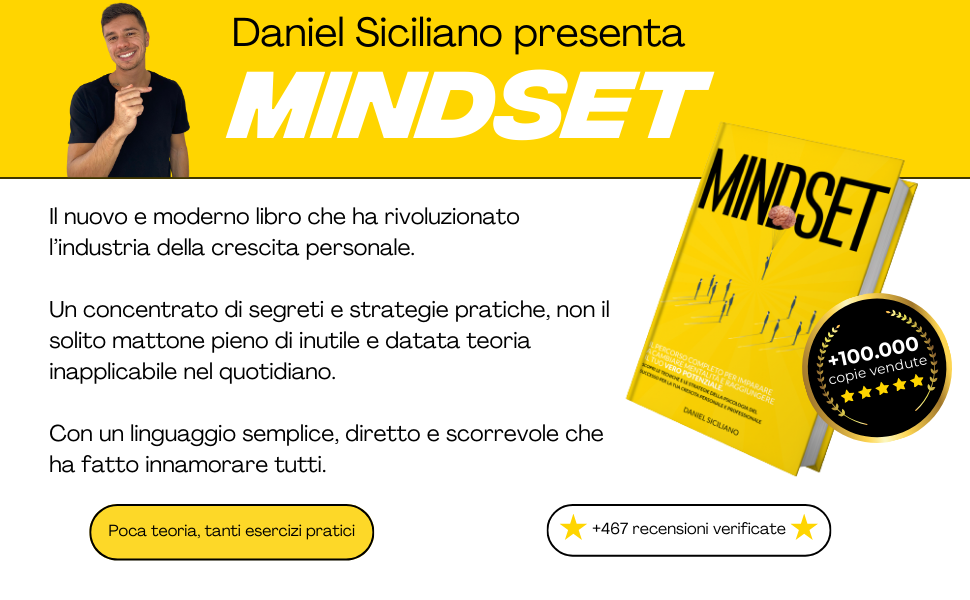 Mindset: Il Percorso completo per imparare a cambiare Mentalità e raggiungere il tuo vero potenziale.