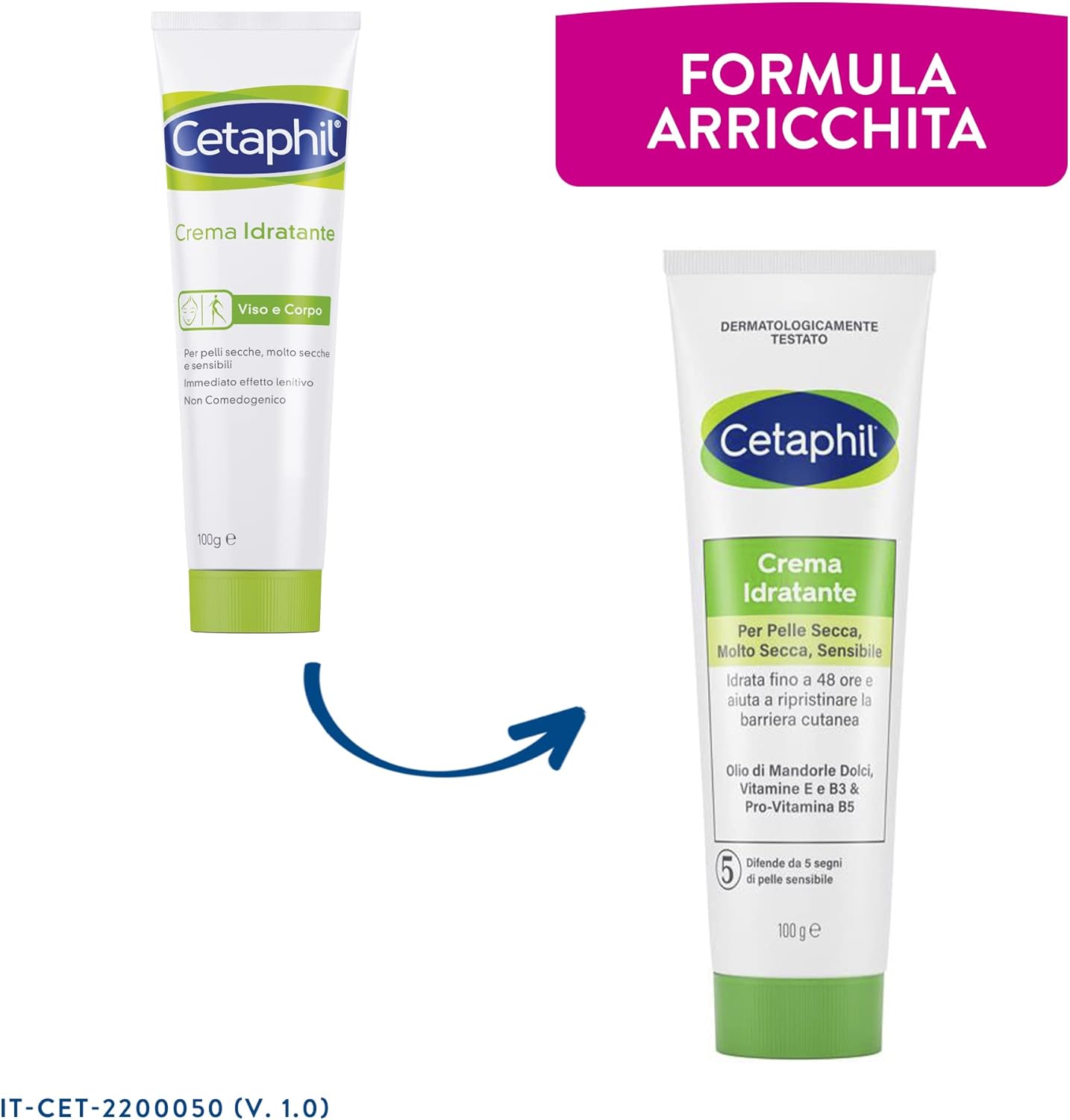 Cetaphil Crema Idratante Viso e Corpo