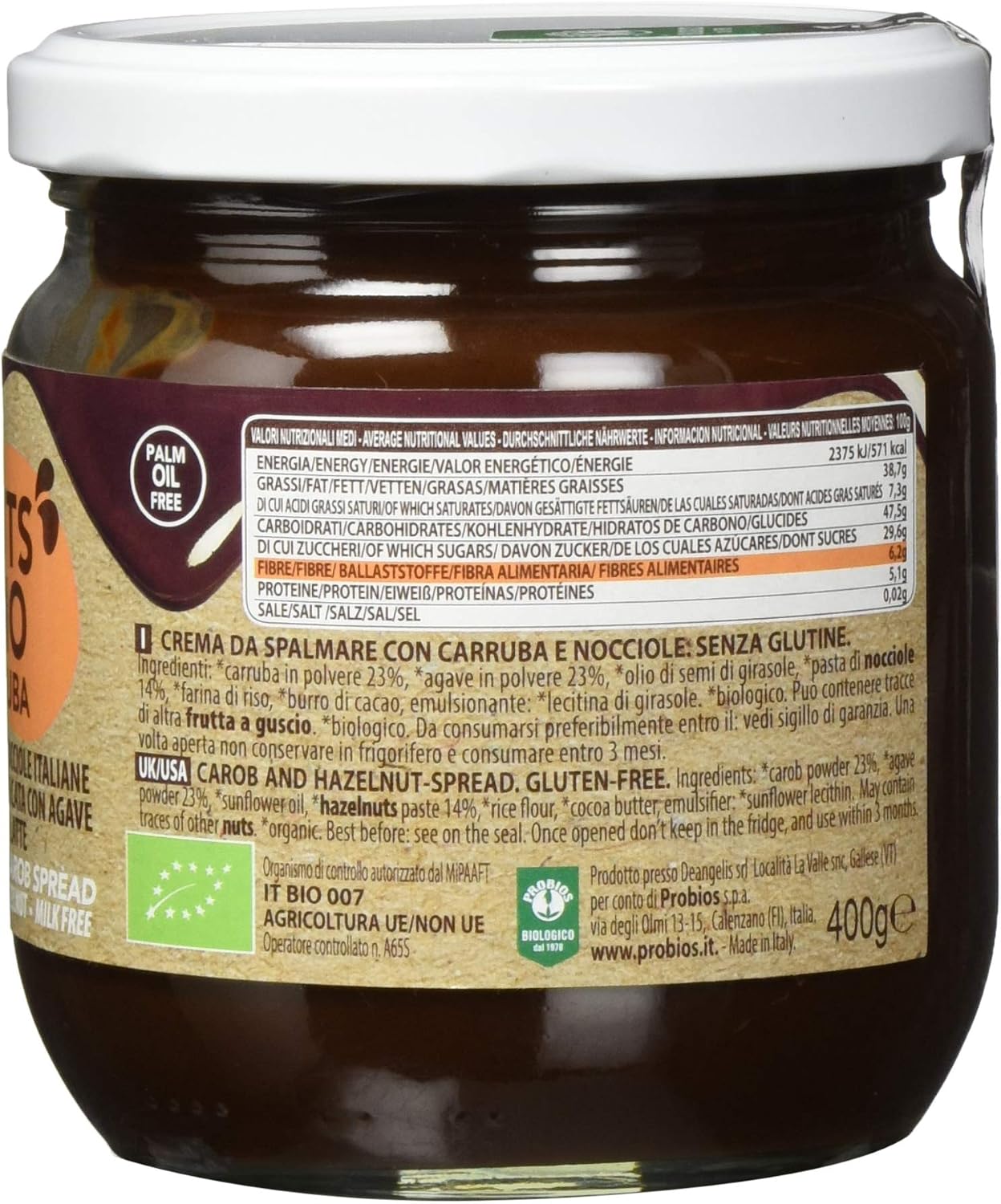 Probios Nuts Bio alla Carruba