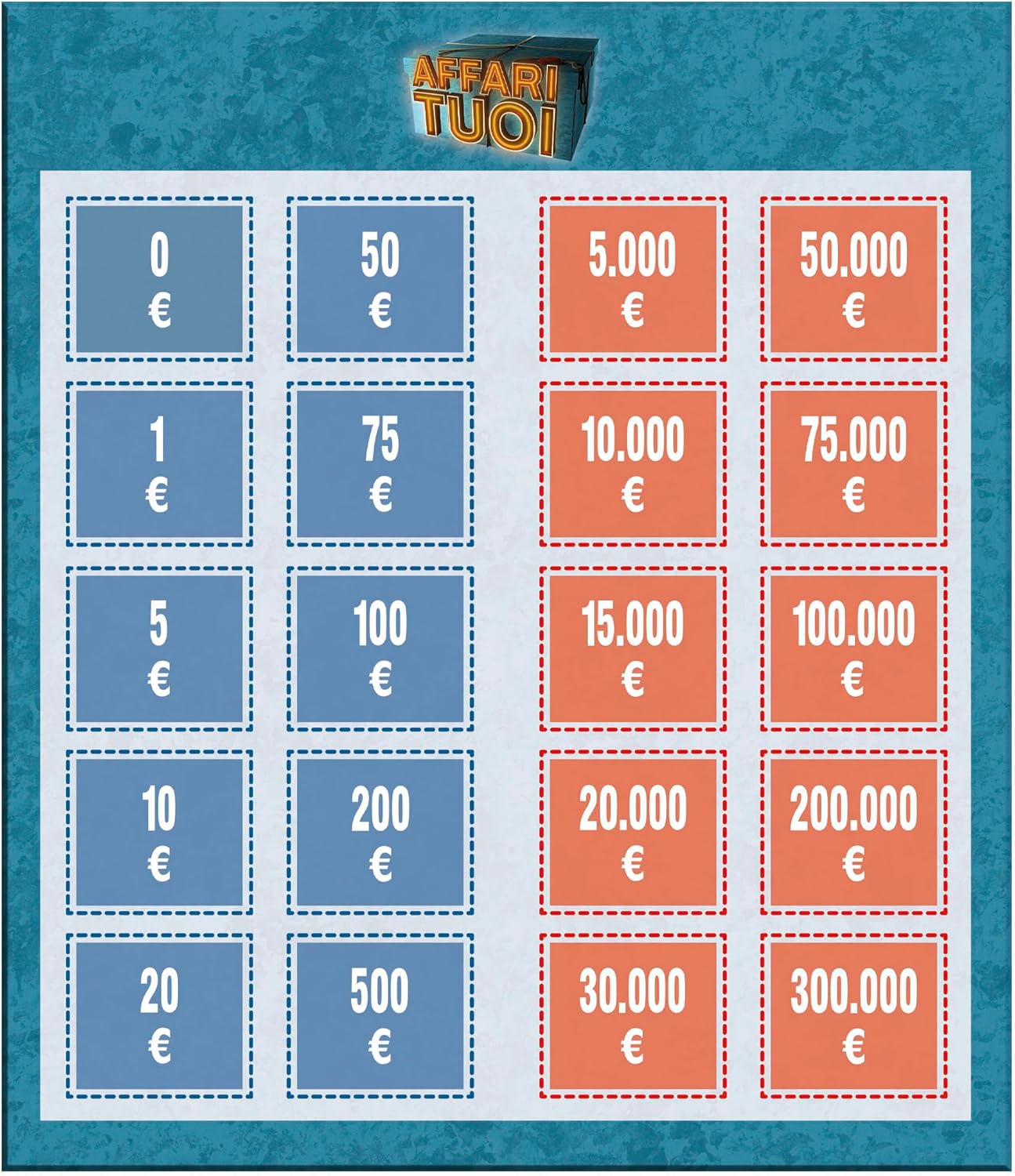 Clementoni - Affari Tuoi, Gioco da Tavolo Ufficiale